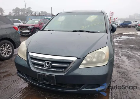 2005 Honda Odyssey Ex-L z USA, uszkodzony, nr VIN 5FNRL38635B413600